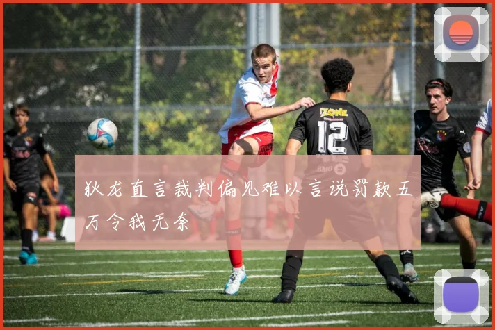 狄龙直言裁判偏见难以言说罚款五万令我无奈